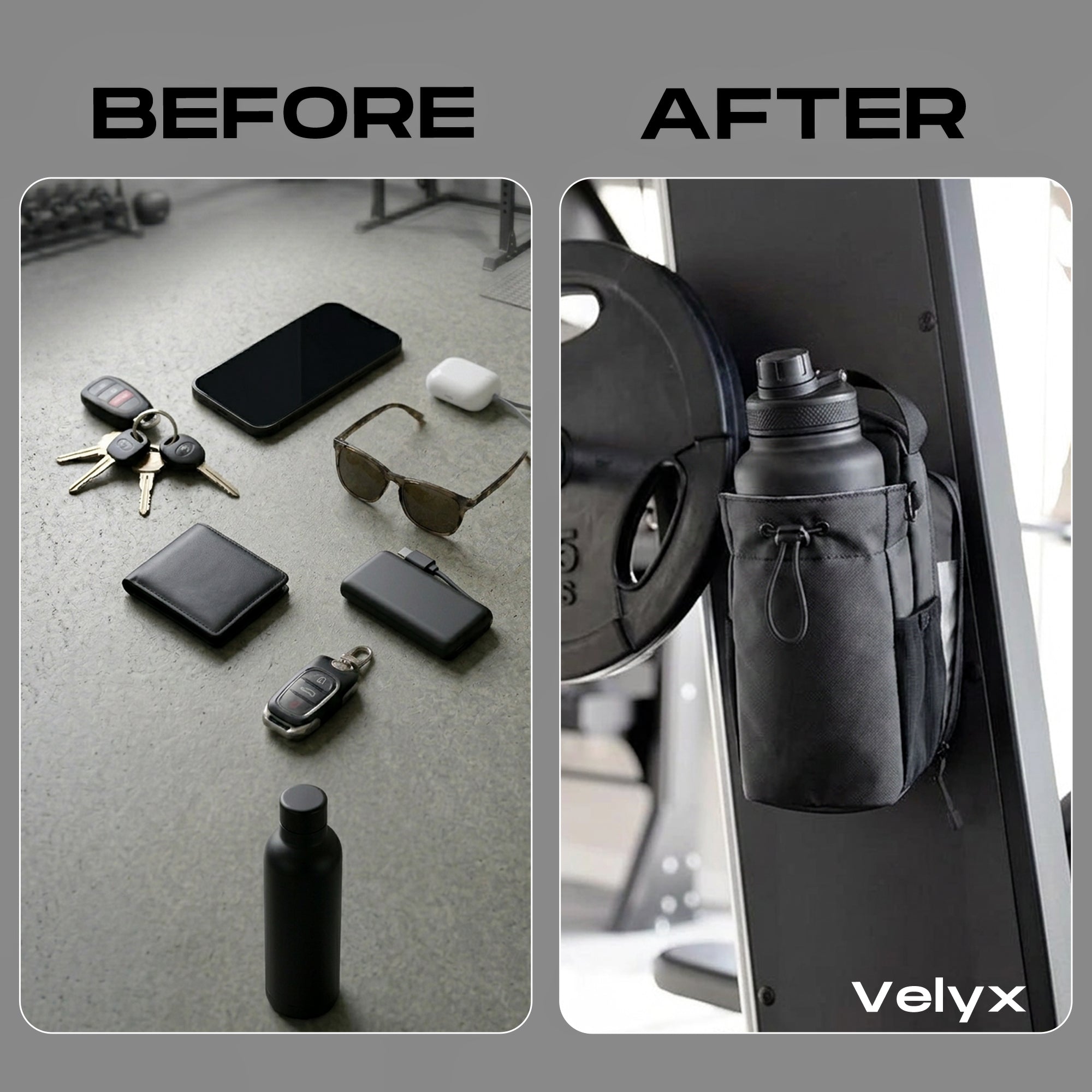 Magnetic Gym Bag