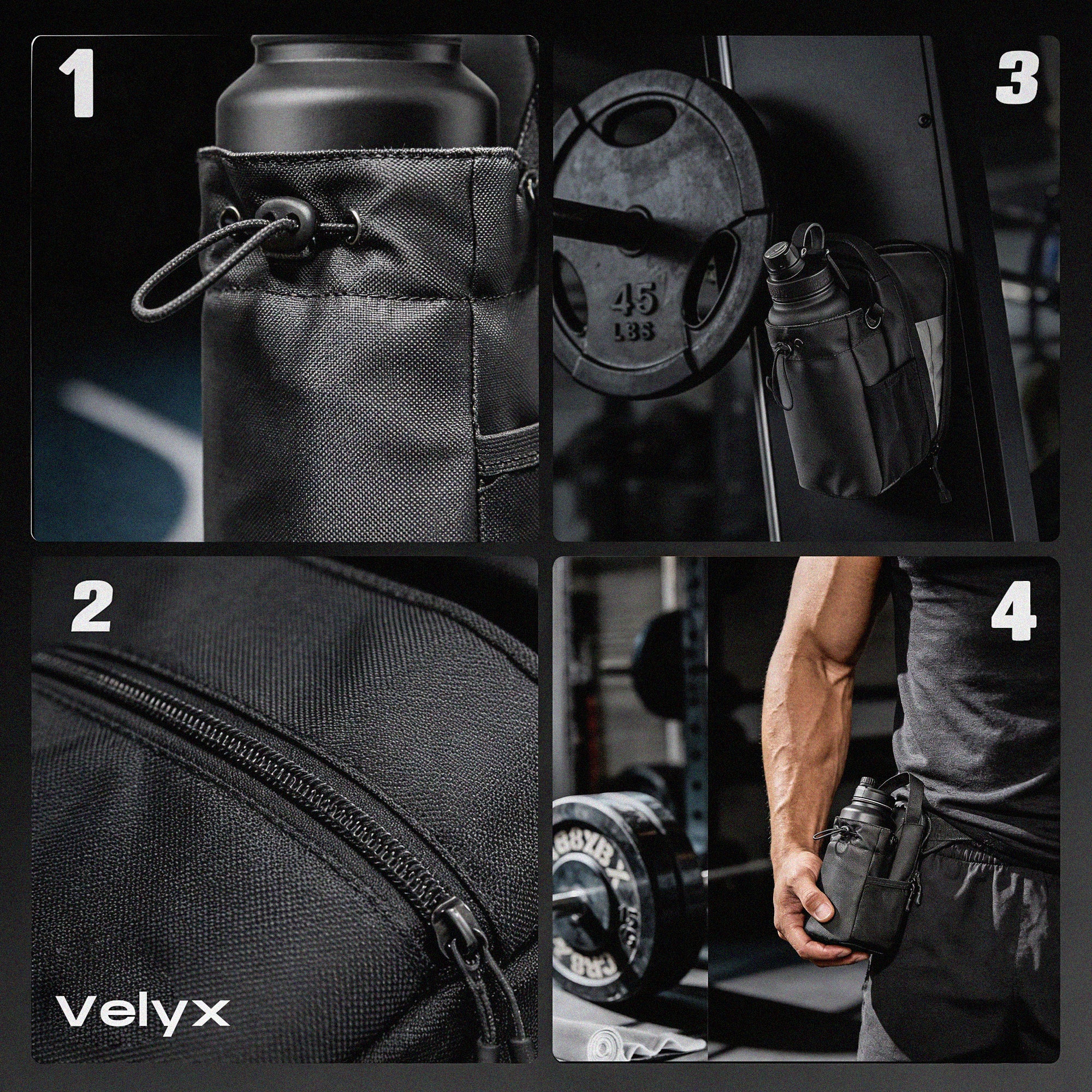 Magnetic Gym Bag